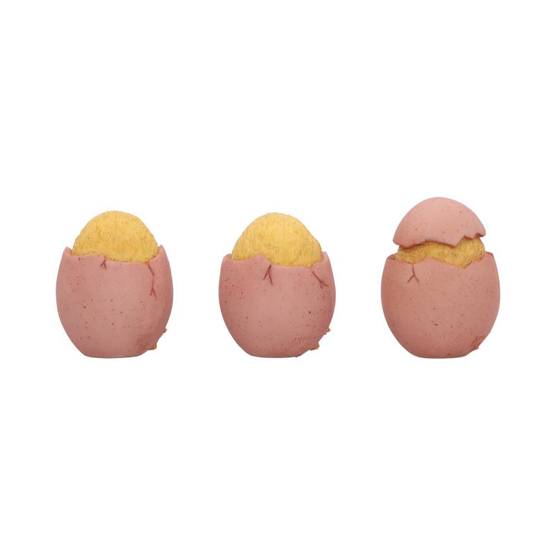 Les 3 Poussins Sages – Figurines « Ne rien voir, ne rien entendre, ne rien dire »