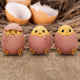 Les 3 Poussins Sages – Figurines « Ne rien voir, ne rien entendre, ne rien dire »