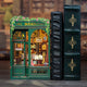 Book Nook Librairie du Hibou – Serre livre à assembler avec LED