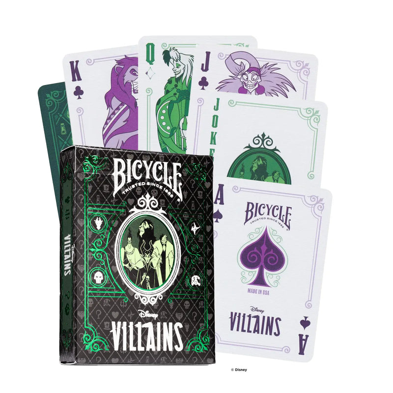 Jeu de cartes Bicycle – Disney Villains