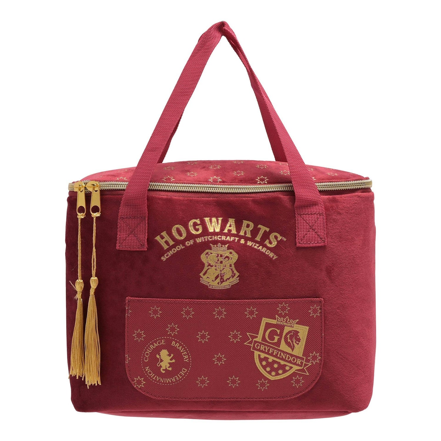 Sac à lunch Gryffondor – Velours rouge