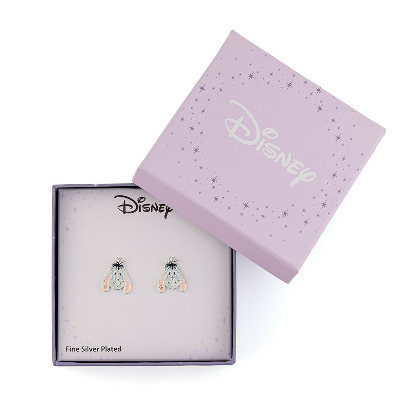 Boucles d’oreilles Disney Bourriquet – Plaqué argent – Collection officielle
