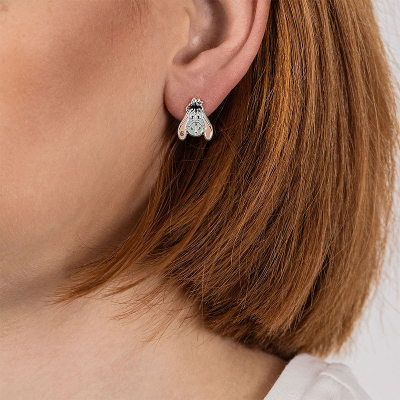 Boucles d’oreilles Disney Bourriquet – Plaqué argent – Collection officielle