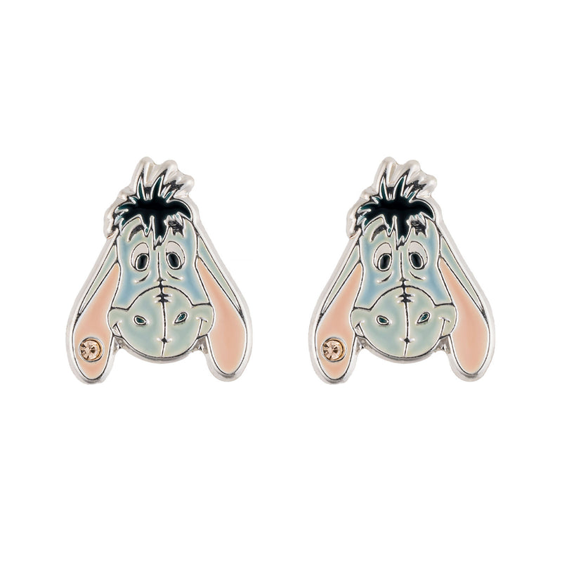Boucles d’oreilles Disney Bourriquet – Plaqué argent – Collection officielle