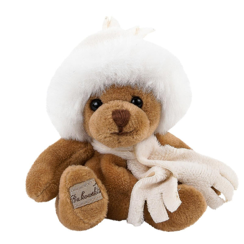 Peluche Bukowski porte-clef Eugen ourson brun