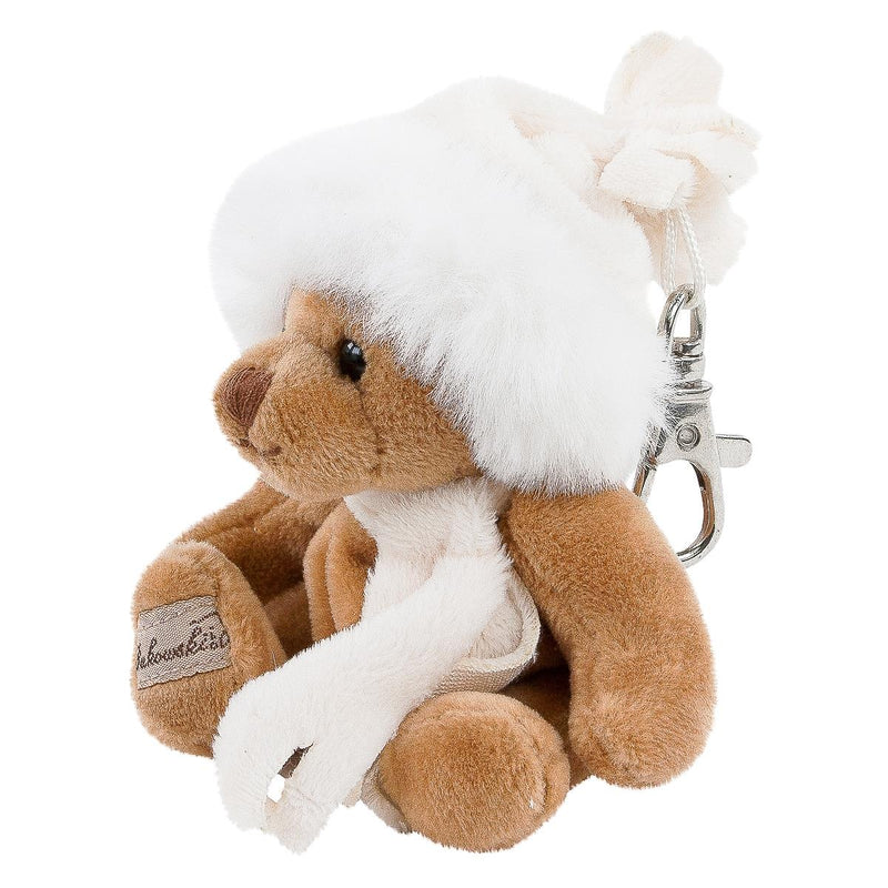 Peluche Bukowski Ourson porte-clef Eugen brun