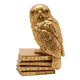 Figurine Hedwige Harry Potter – Collection Herbologie – Finition dorée