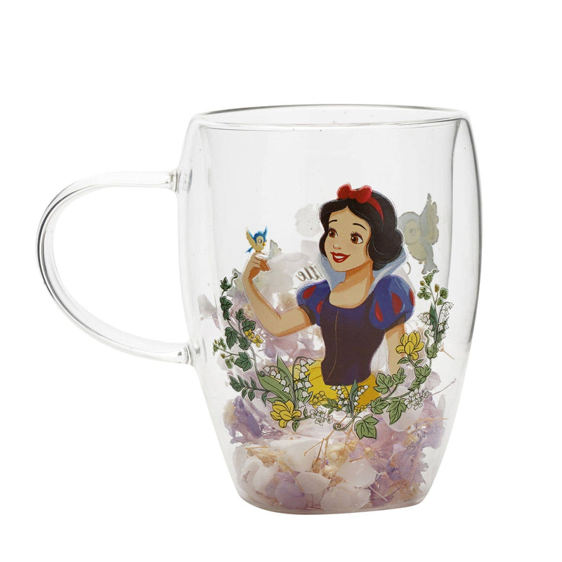 Mug en verre Disney Princesse Pastel – Blanche-Neige