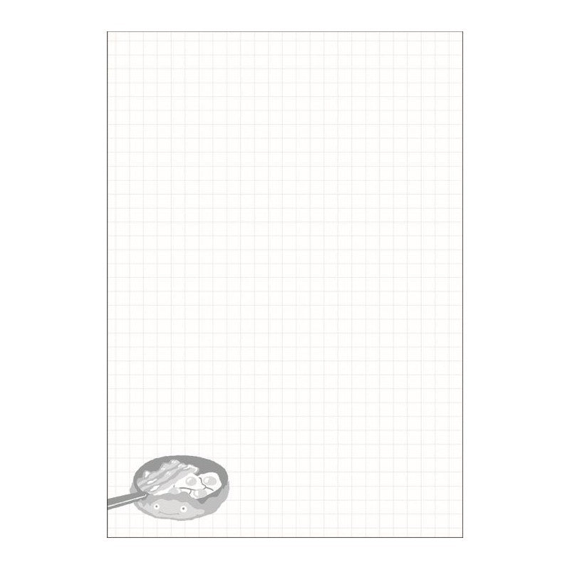 Carnet de notes B6 Calcifer - Le Château  ambulant