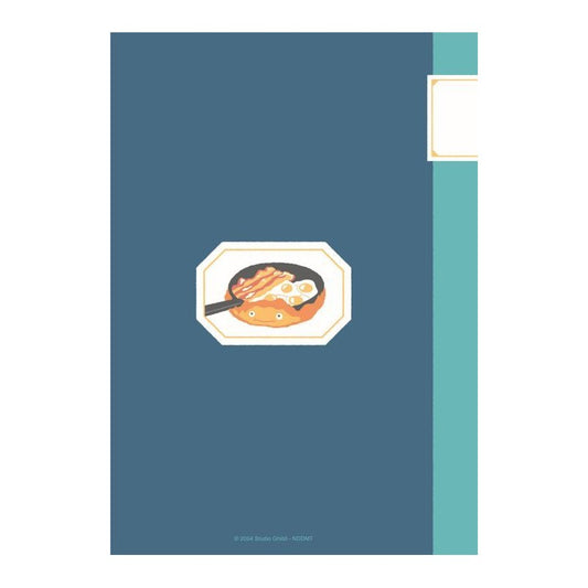 Carnet de notes B6 Calcifer - Le Château  ambulant