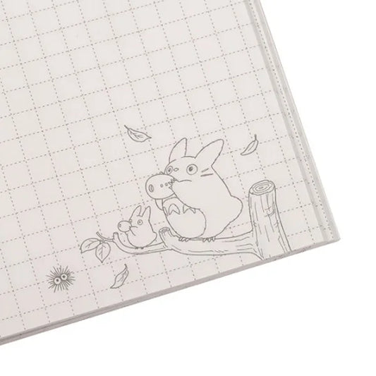 Carnet rétro B6 à carreaux – Univers Totoro