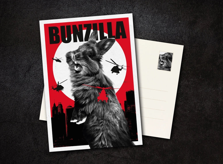 carte postale Bunzilla