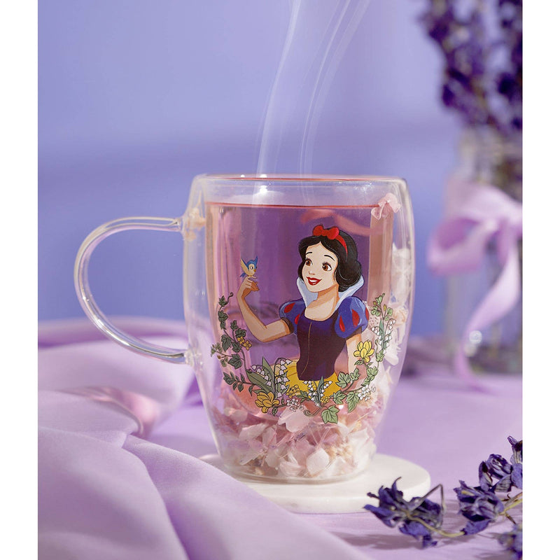 Mug en verre Disney Princesse Pastel – Blanche-Neige