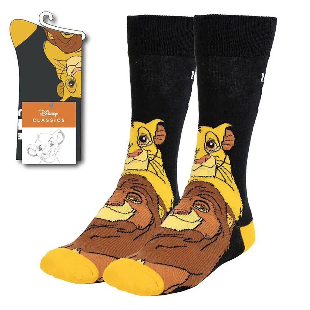Chaussettes Le Roi Lion – Simba & Mufasa – Taille 36-43 – Licence Officielle Disney