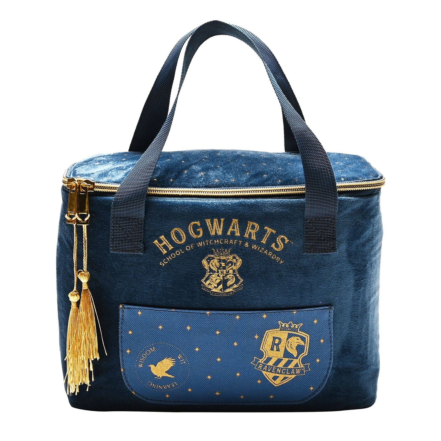 Sac à lunch Serdaigle – Velours bleu