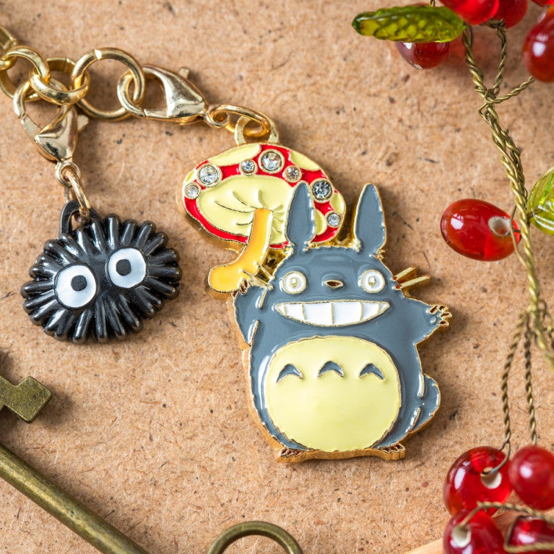 Porte-clés Bijou de Sac Totoro gris – Studio Ghibli