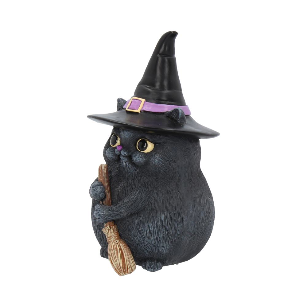 Statuette Chat sorcier de la Chance - Lucky Black Cat