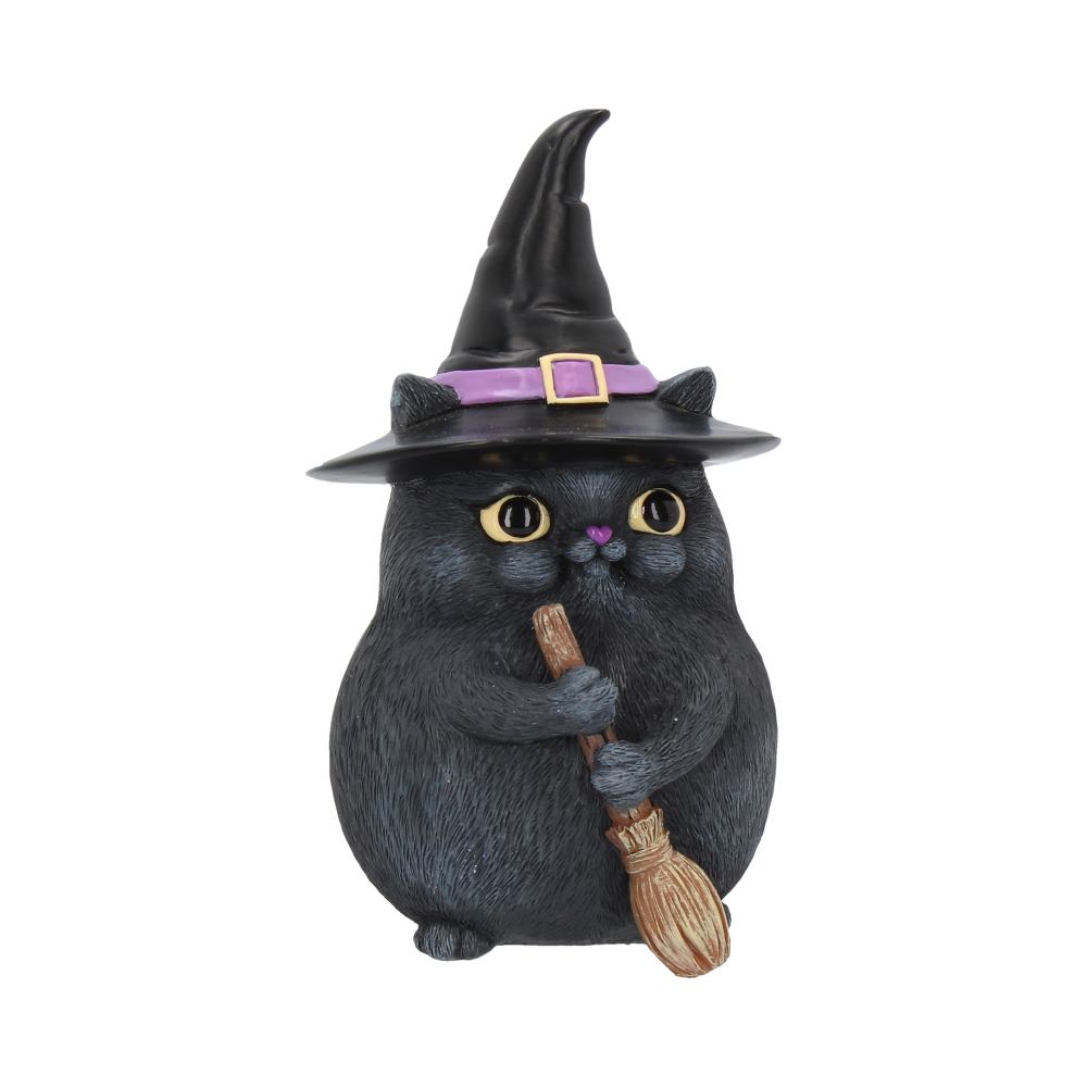 Statuette Chat sorcier de la Chance - Lucky Black Cat
