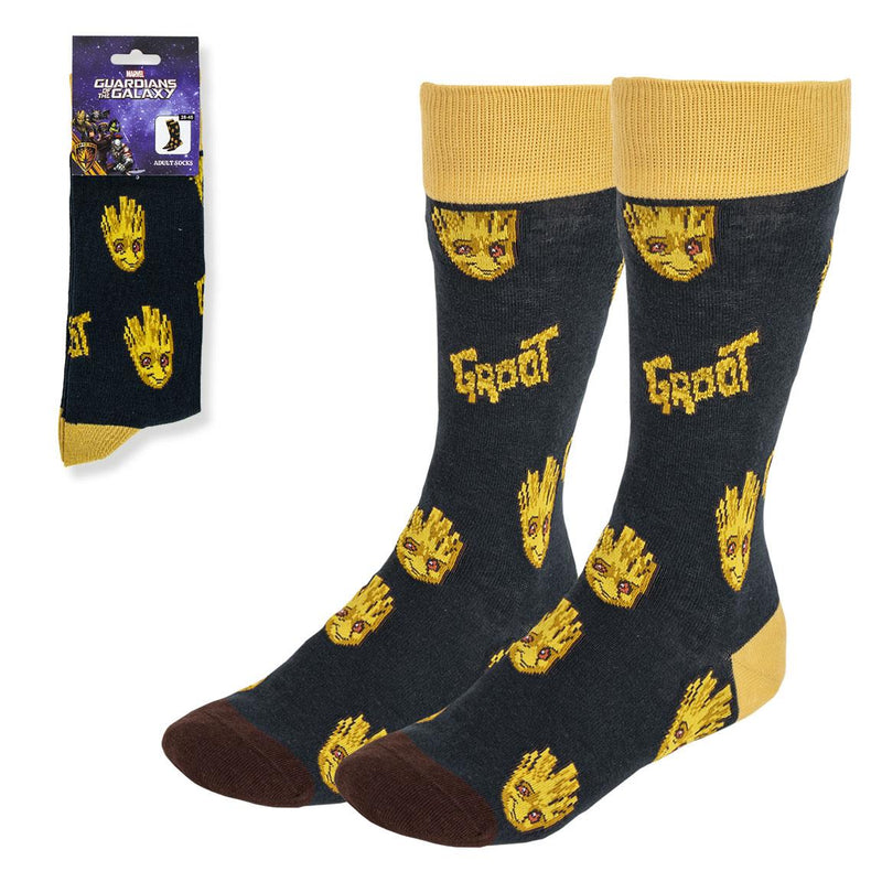 Chaussettes Marvel Groot – Gardiens de la Galaxie – Taille 38-45 – Licence officielle