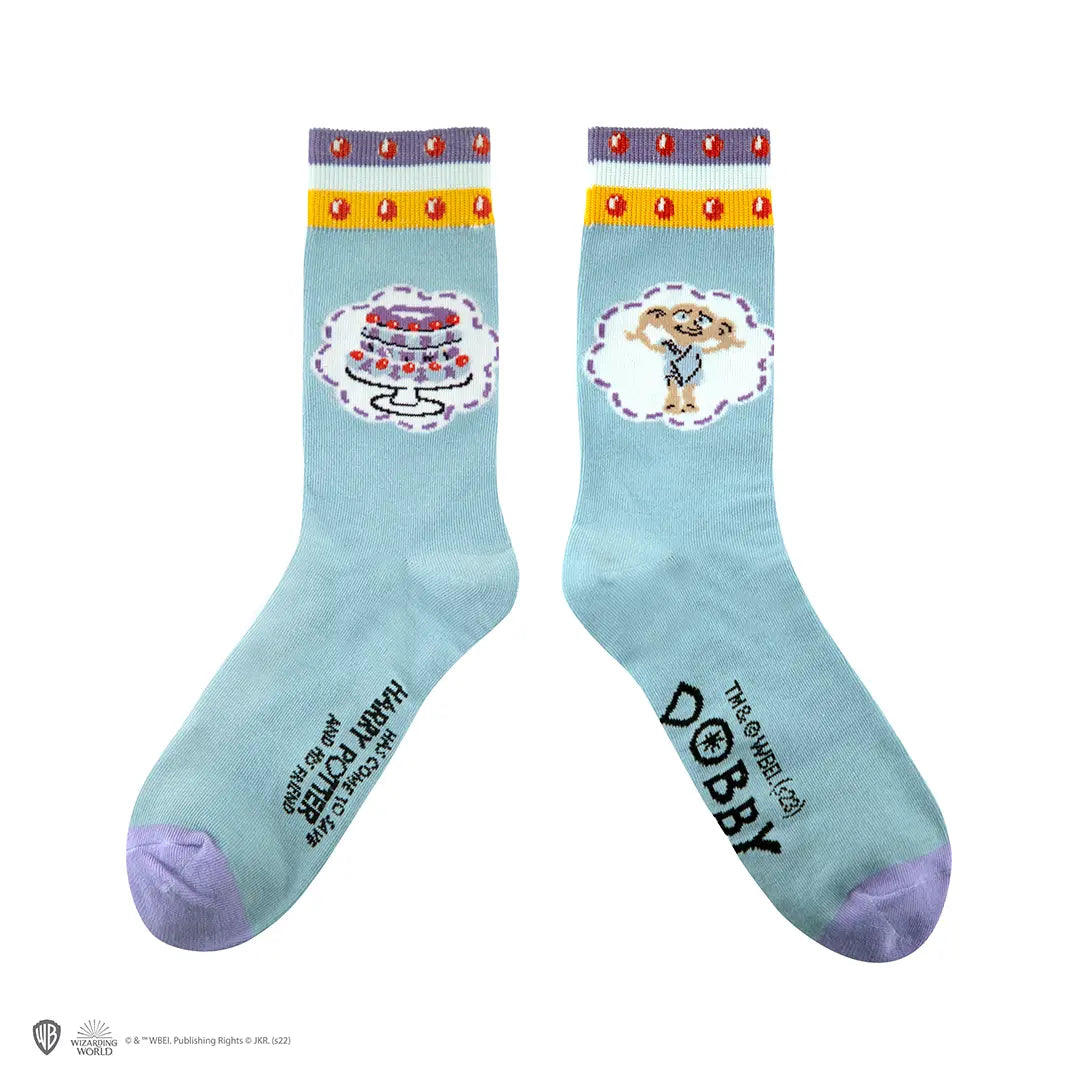 Lot de 3 paires de chaussettes DOBBY - HARRY POTTER – Taille 35-45