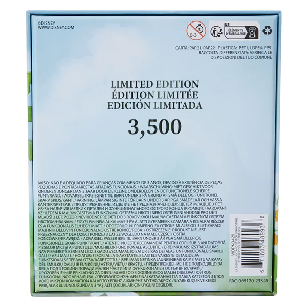 Pin's de collection Stitch de la marque Loungefly dans une décoration printanière avec des fleurs et un canard