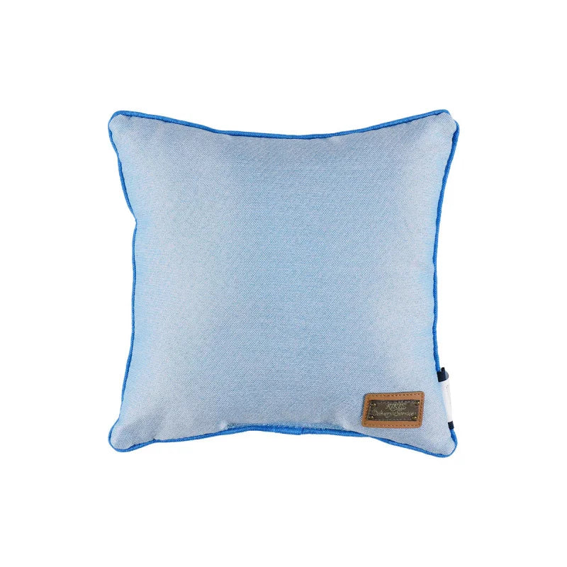 Coussin Jiji Fleur Bleue 30x30 cm – Kiki la Petite Sorcière Studio Ghibli