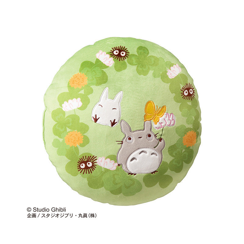 Coussin rond trèfle – Mon Voisin Totoro – 35 cm