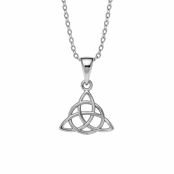 Collier Triquetra en argent 925 – Symbole celtique