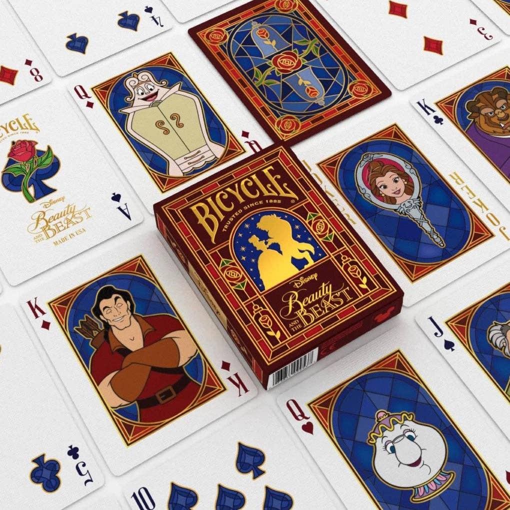 Disney La Belle et la Bête — jeu de cartes Bicycle