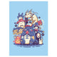 Carte postale Ghibli « Creatures Spirits And Friends »