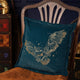 Coussin Harry Potter – Hedwige brodée en velours