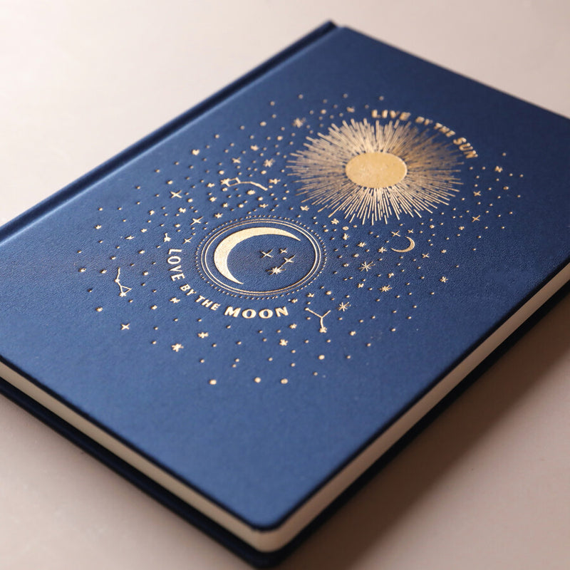 Carnet Relié Live by the Sun – Love by the Moon – 200 pages lignées