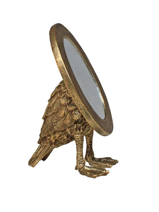 Miroir Oiseau Doré sur Pied – Esprit Cabinet de Curiosités