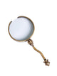Mini loupe vintage en laiton – 9 cm – style ancien