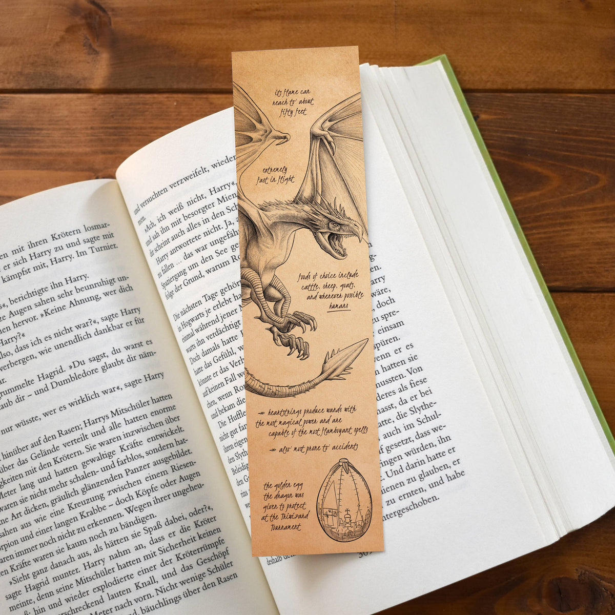 Marque-page recto‑verso « Créatures fantastiques 1 »