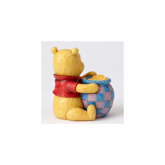 Mini figurine Jim Shore Disney Traditions – Winnie l’Ourson avec pot de miel