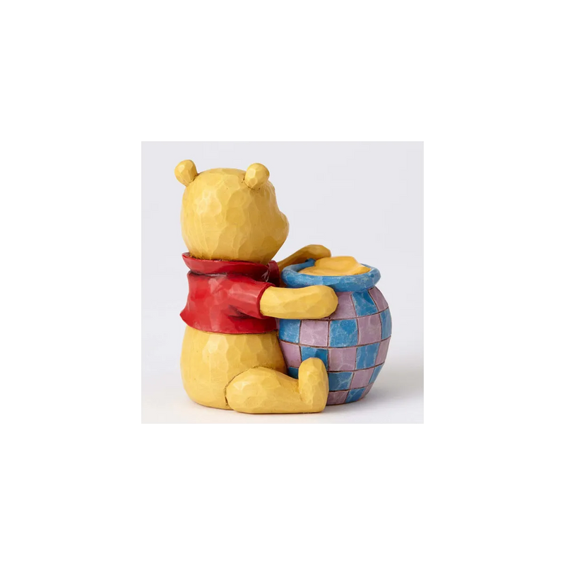 Mini figurine Jim Shore Disney Traditions – Winnie l’Ourson avec pot de miel