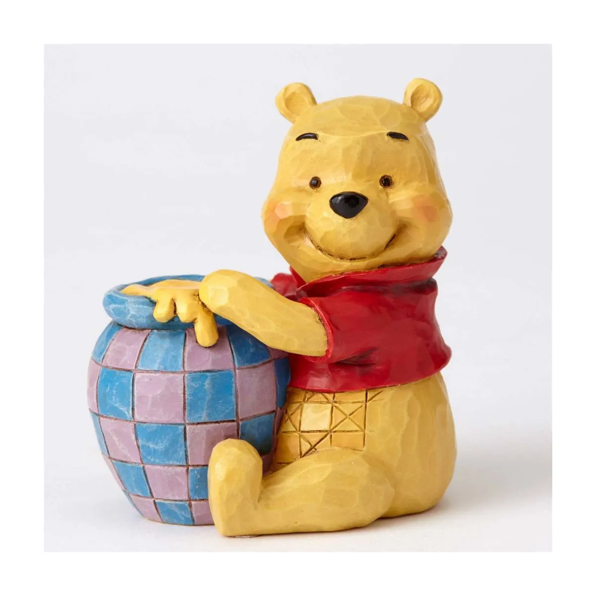 Mini figurine Jim Shore Disney Traditions – Winnie l’Ourson avec pot de miel