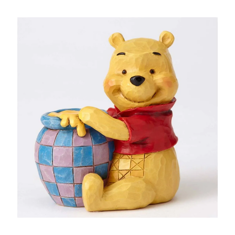 Mini figurine Jim Shore Disney Traditions – Winnie l’Ourson avec pot de miel