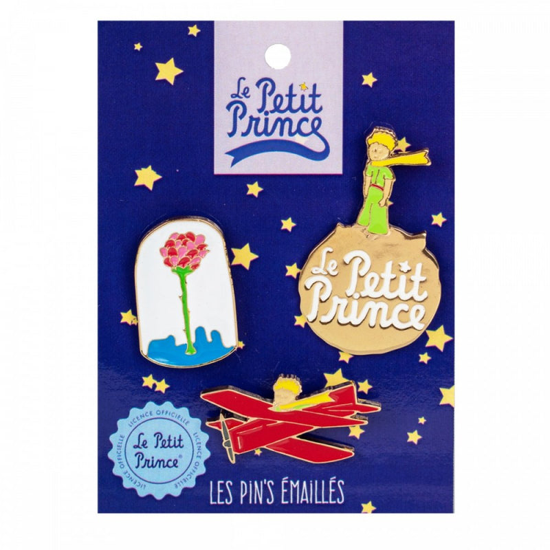 Set de 3 Pin’s émaillés – Le Petit Prince