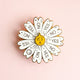 Pin's ROUE de la CHANCE Marguerite Interactive