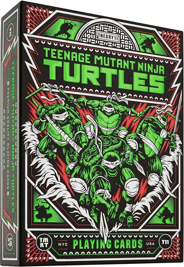Cartes à jouer Teenage Mutant Ninja Turtles par Theory11