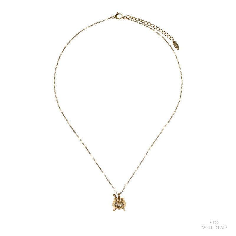 Collier Chaudron plaqué or