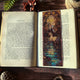 Marque-page effet vitrail « Licorne & Château enchanté »