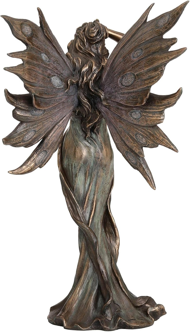 Statuette Fée Élégante – Effet bronze – Veronese Design