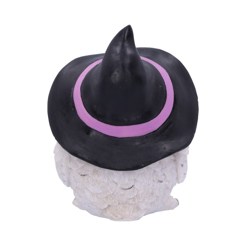 Statuette Chouette Blanche Sorcière