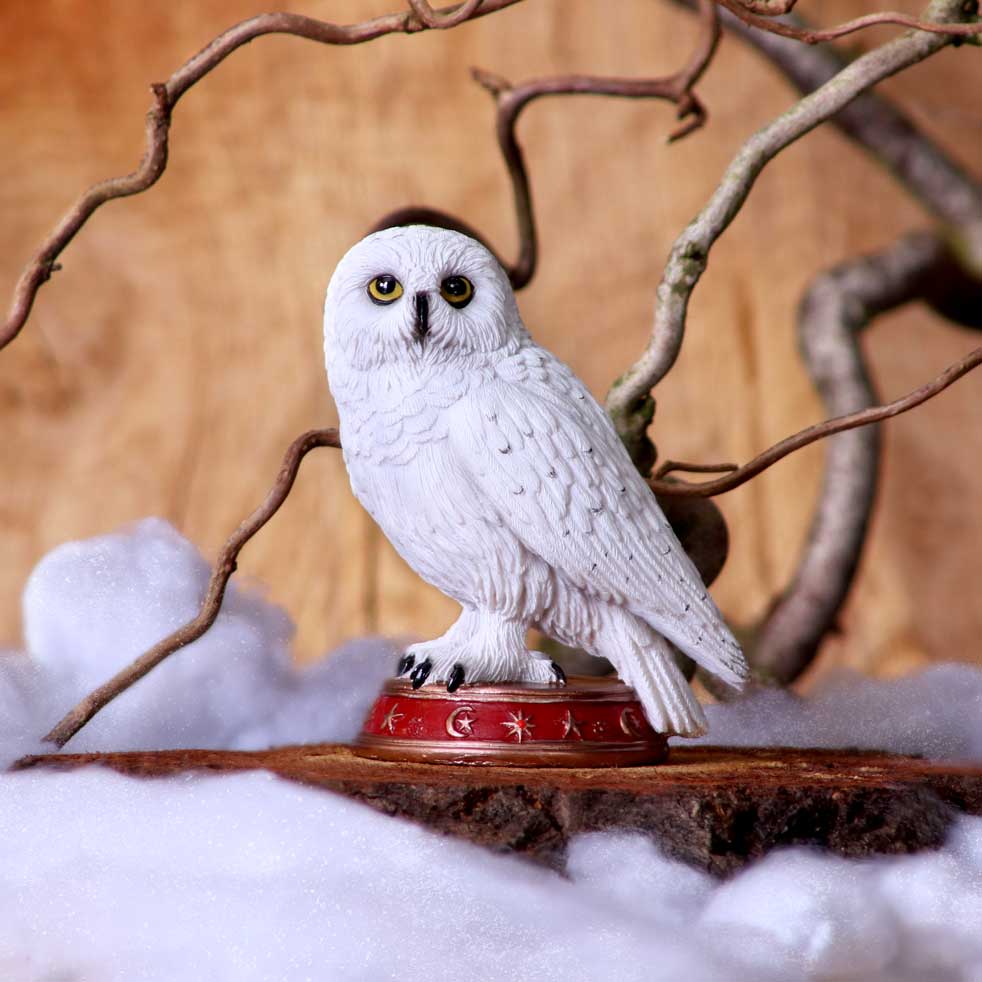 Figurine Chouette Harfang des Neiges