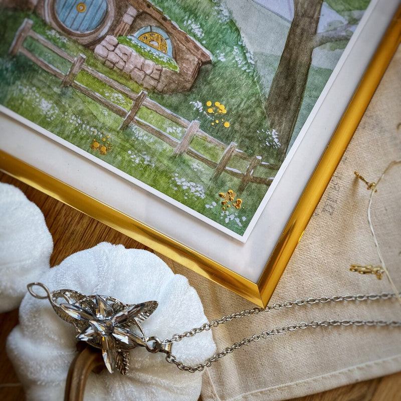 Illustration A5 Maison dans la Comté