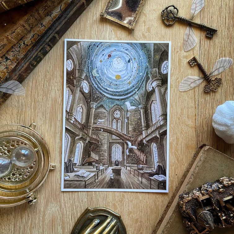 Illustration A5 Tour d’Astronomie – Univers magique des sorciers