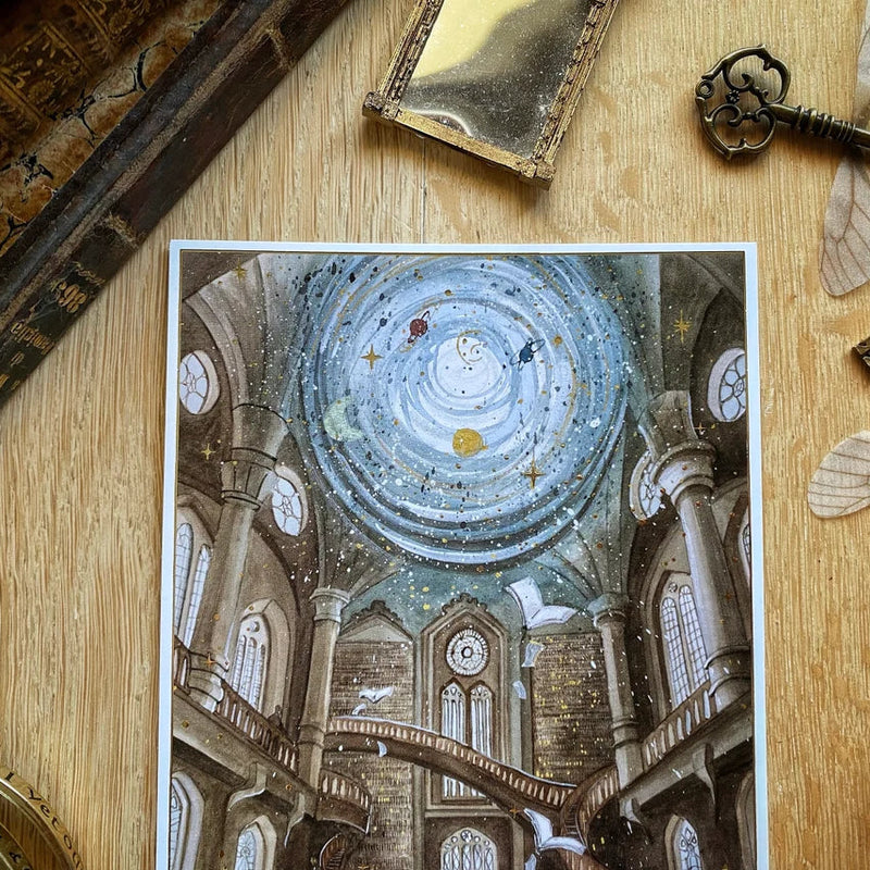 Illustration A5 Tour d’Astronomie – Univers magique des sorciers